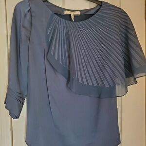 Elegant Blue Women's Top